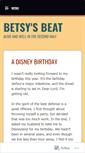 Mobile Screenshot of betsysbeat.com
