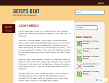 Tablet Screenshot of betsysbeat.com